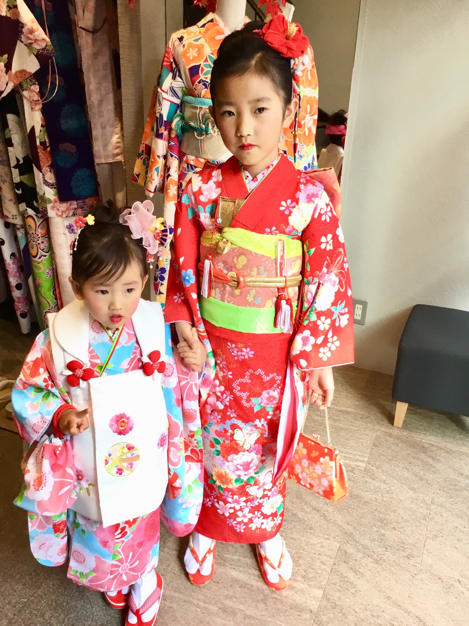 姉妹で七五三♪