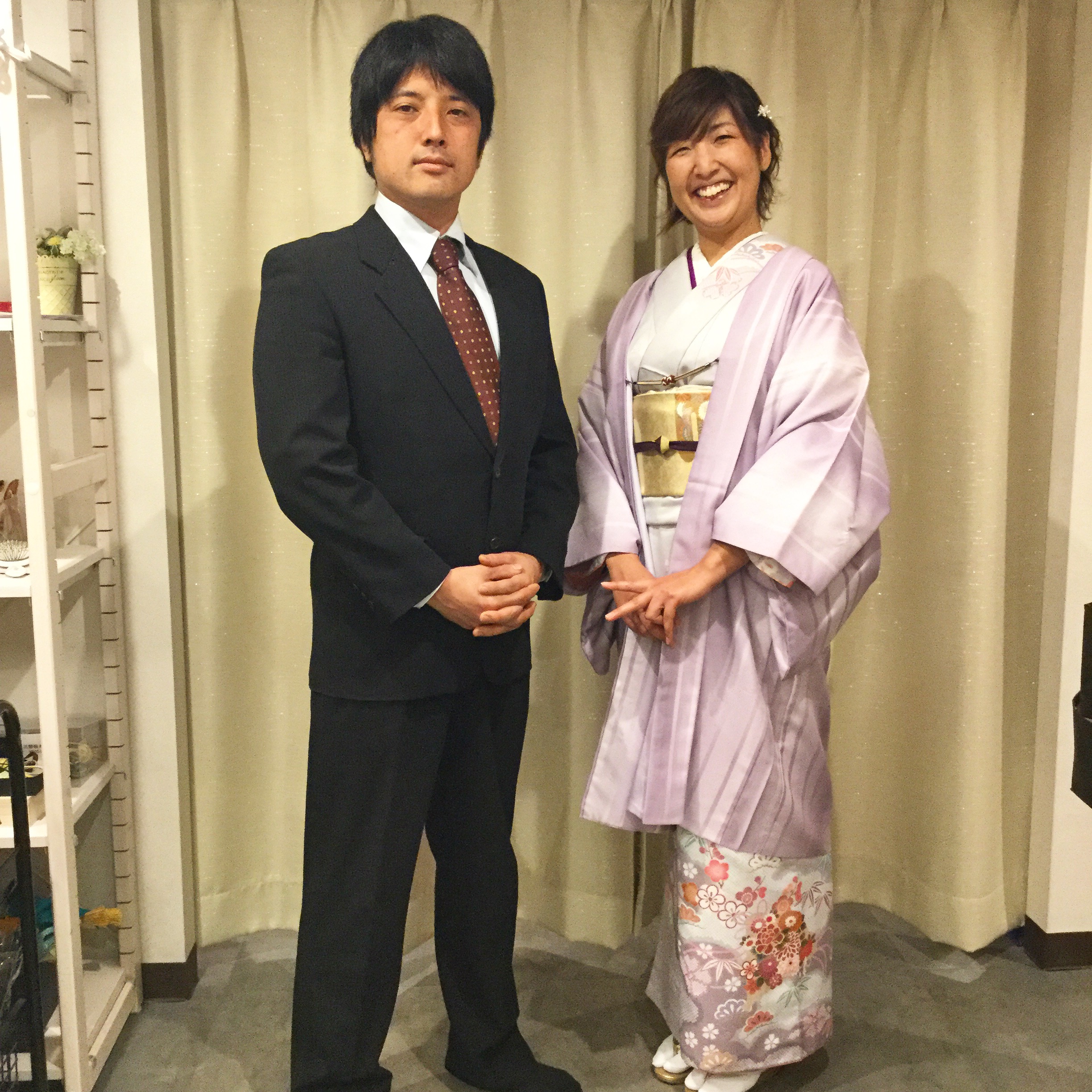 レースの表彰式に！
