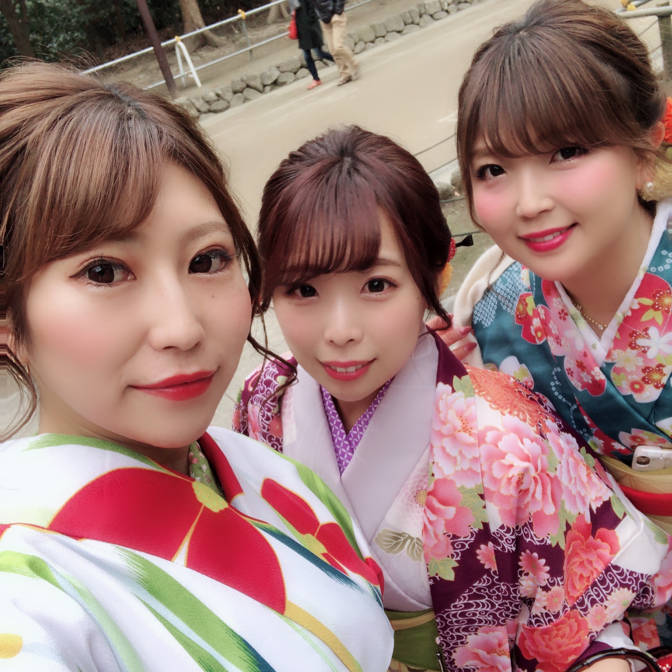初詣コーデで「映え！」