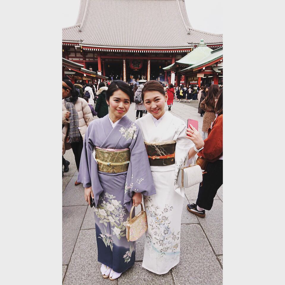 訪問着で散策しましょう♡
