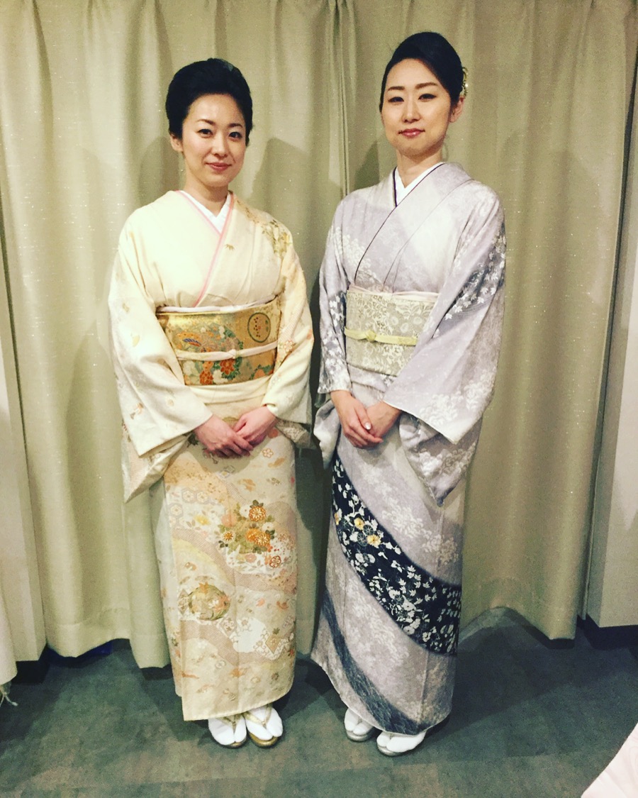訪問着でお出掛け