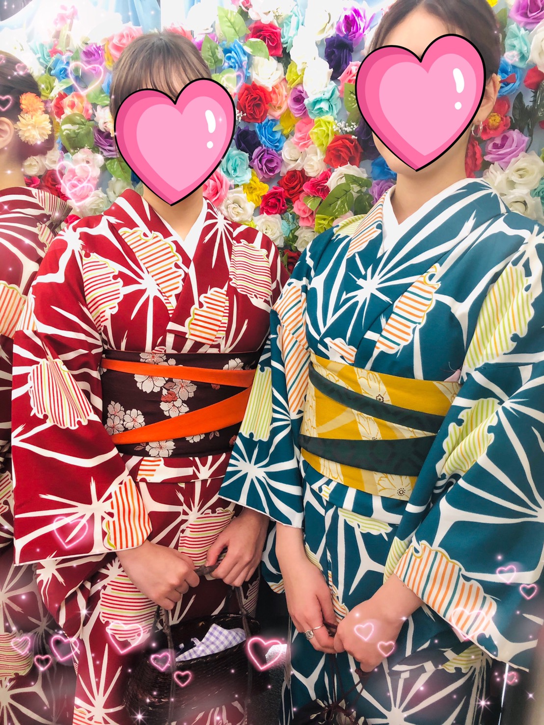 双子コーデ♡|着物レンタルVASARA渋谷店