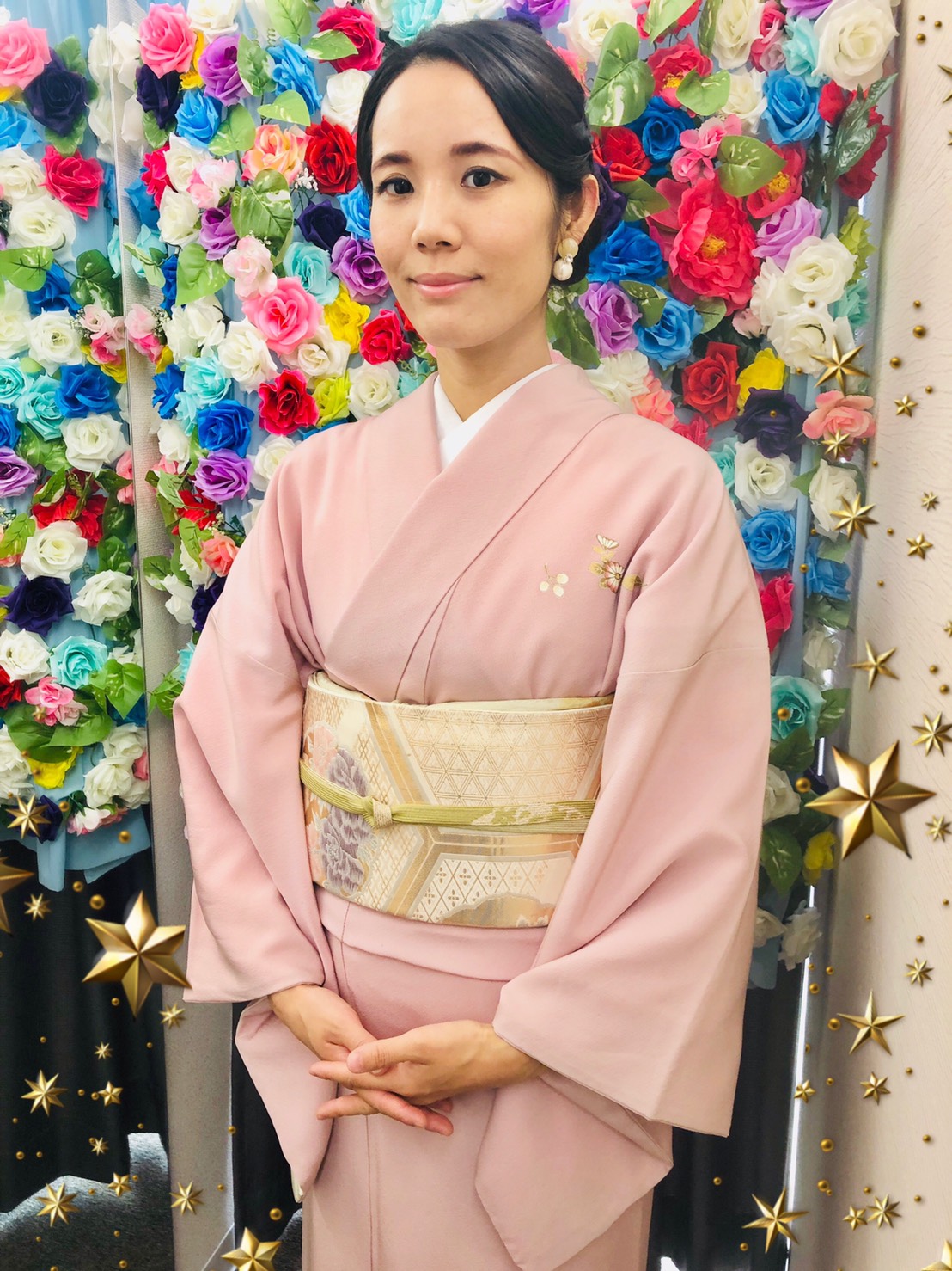 三連休は結婚式へ♪|着物レンタルVASARA渋谷店