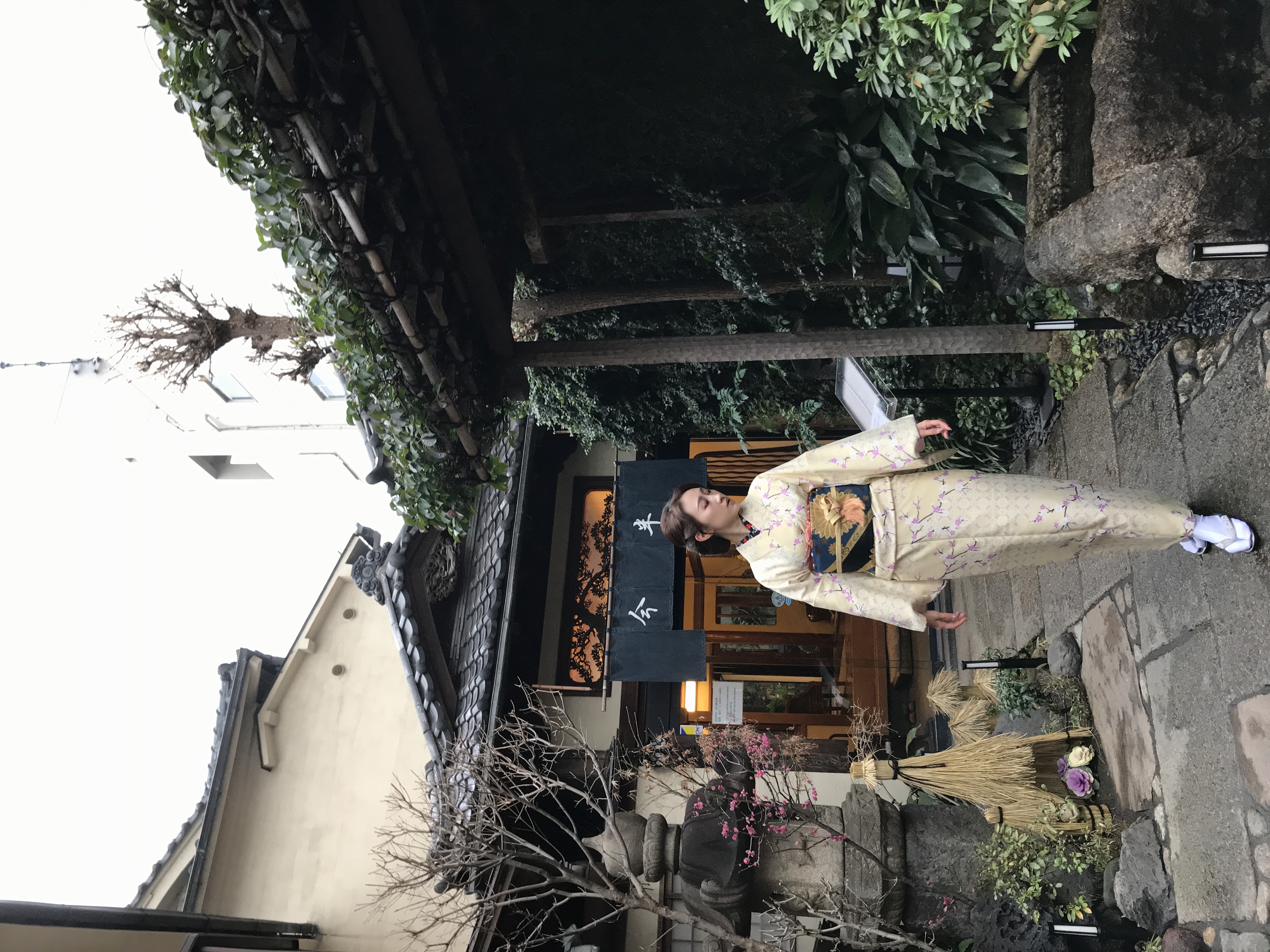 スタンダードのお着物でも素敵に変身！