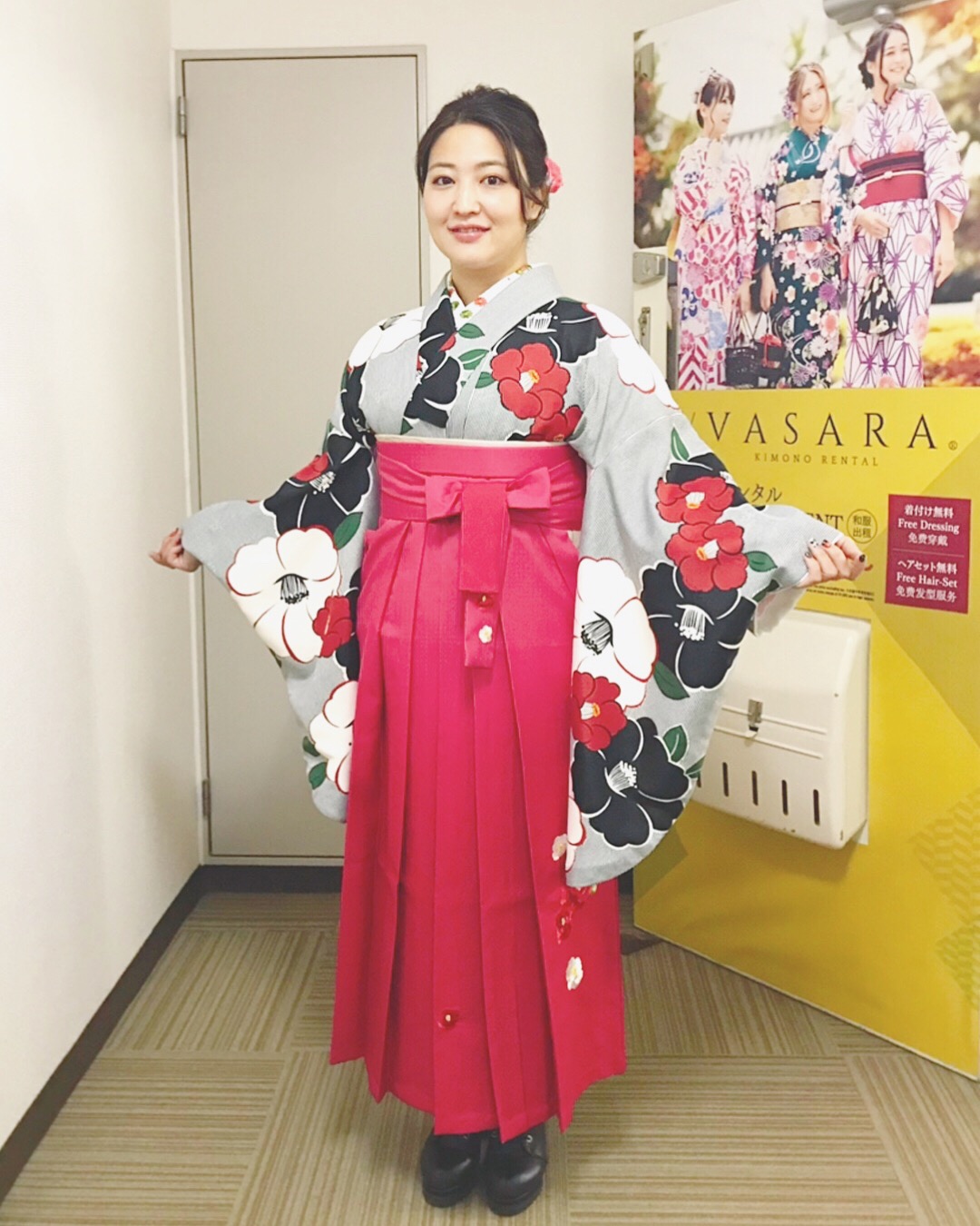 ♡袴×ブーツ♡