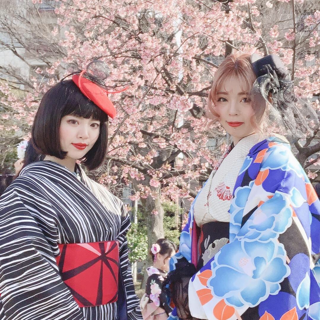 桜と一緒に☆