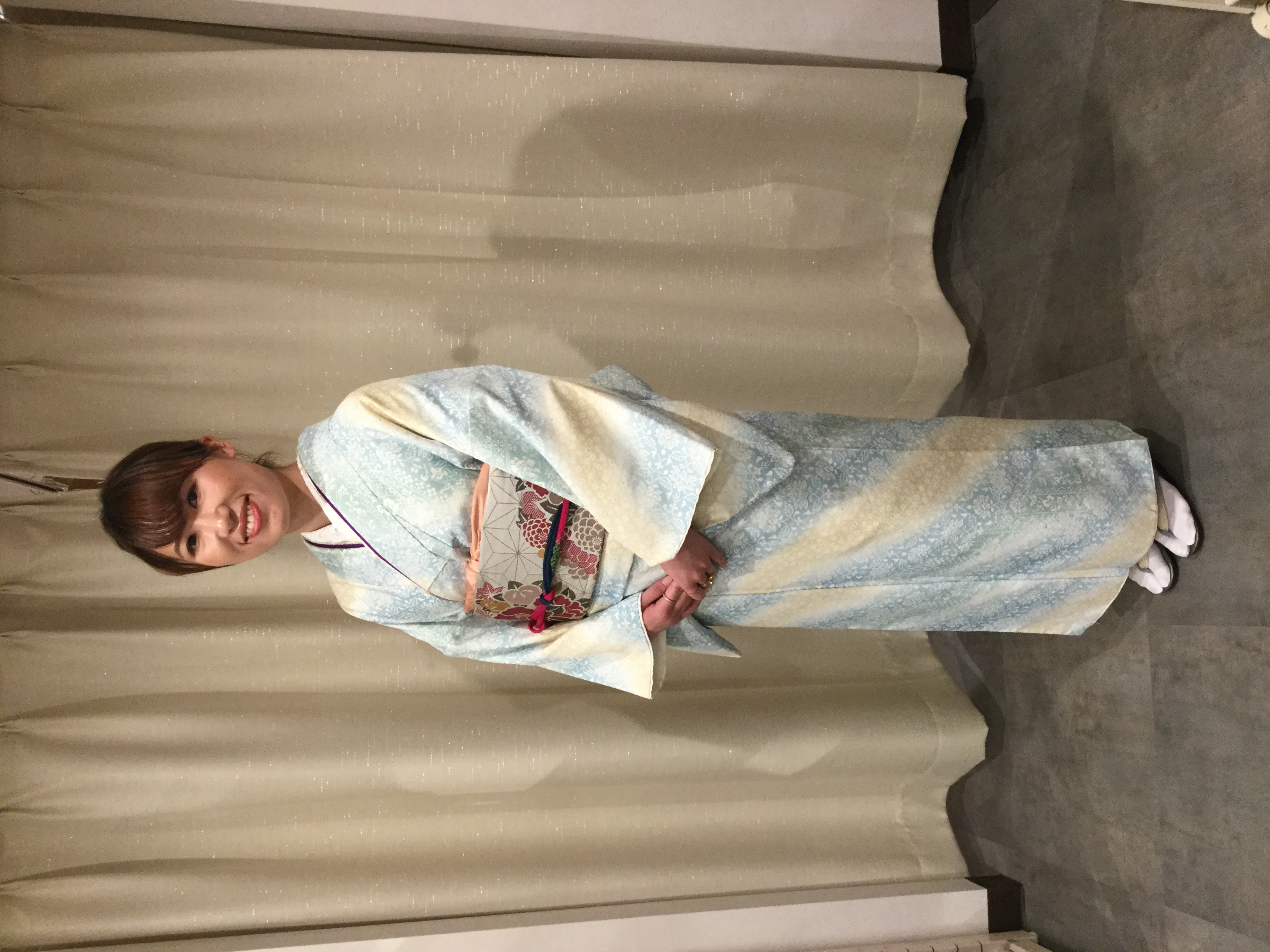 春にはお着物で♪