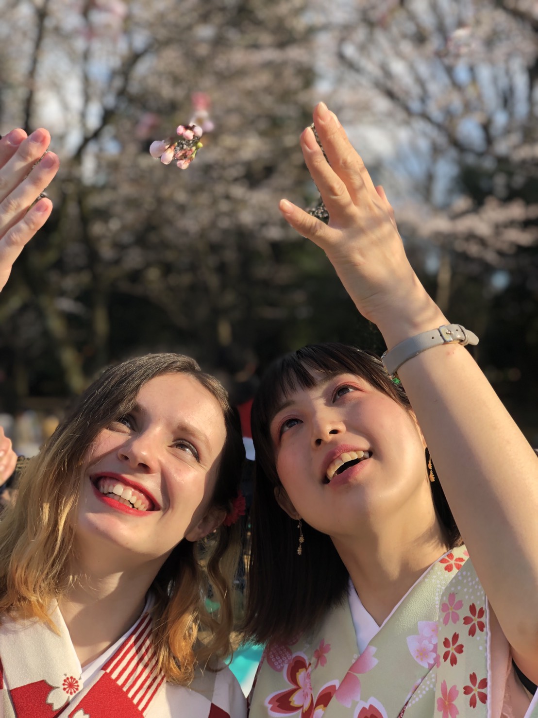 着物で花見♪|着物レンタルVASARA渋谷店