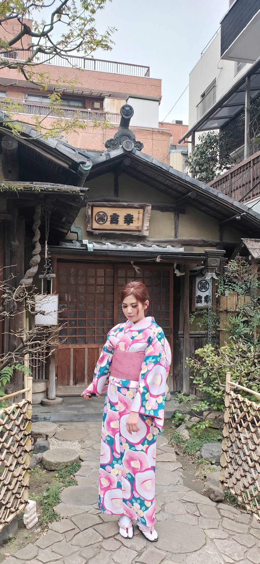 お着物だと一味違いますね♪