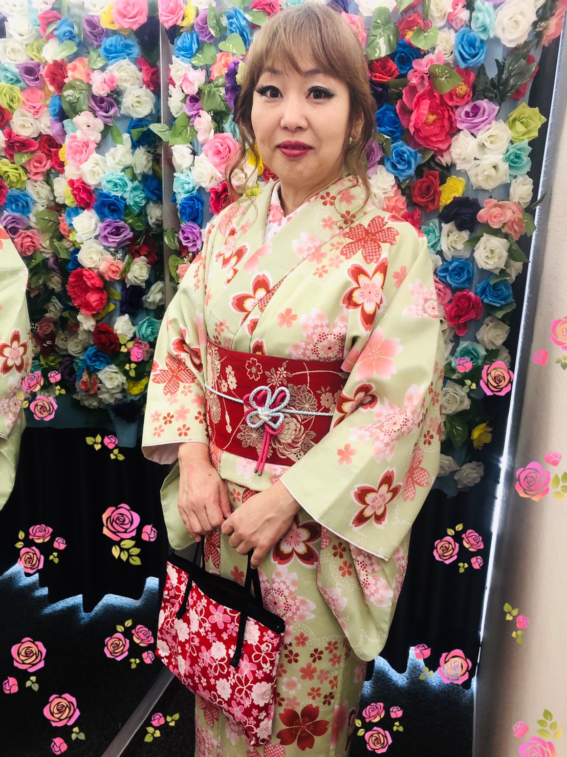 着物で桜イベント♪｜着物レンタルVASARA渋谷店