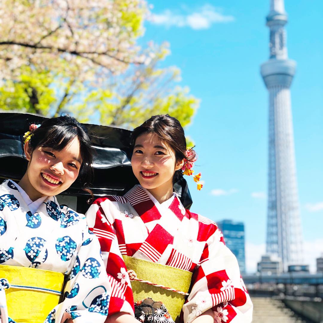 青空と葉桜の下で＊