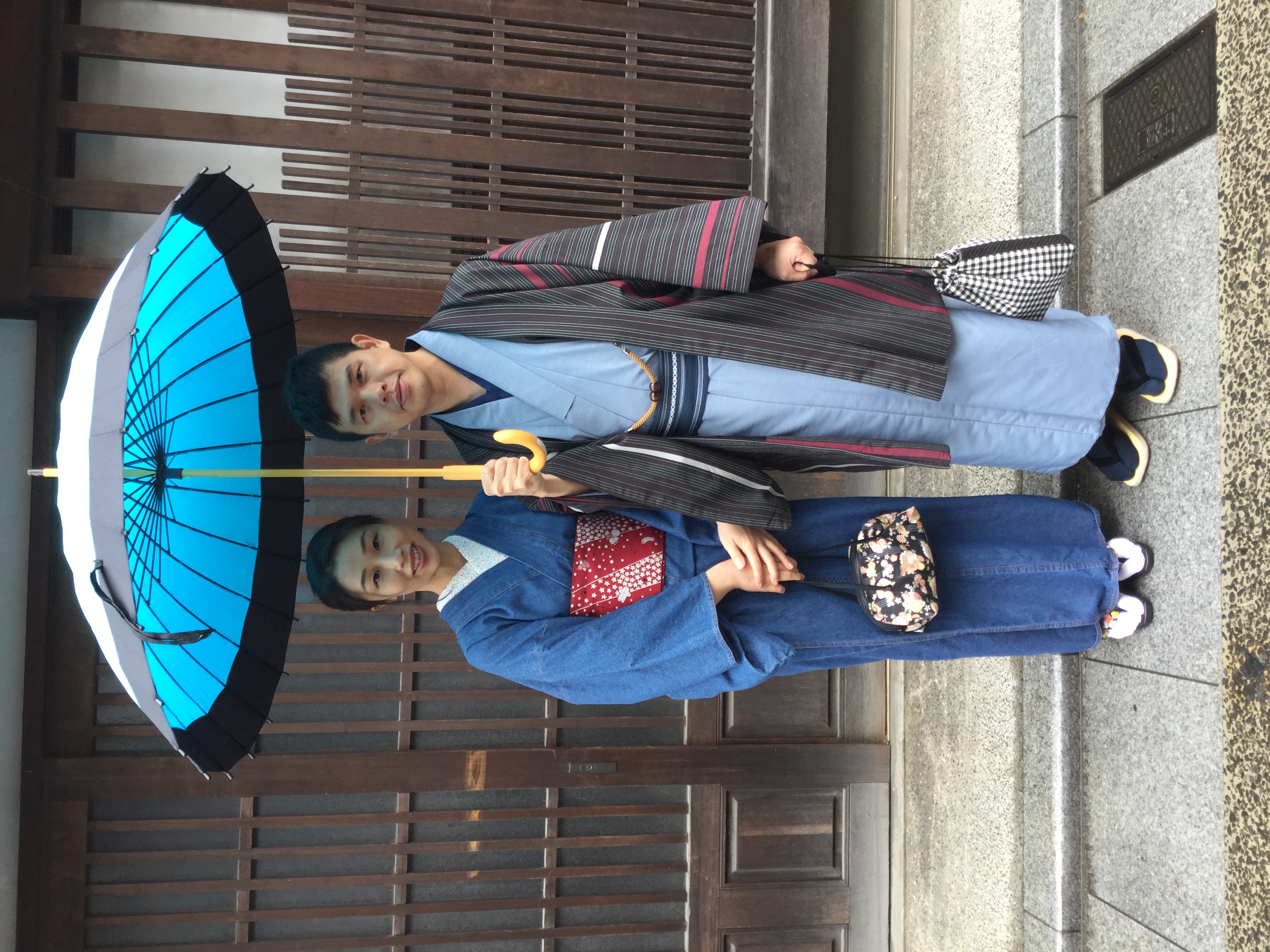 情緒ある雨の美観地区