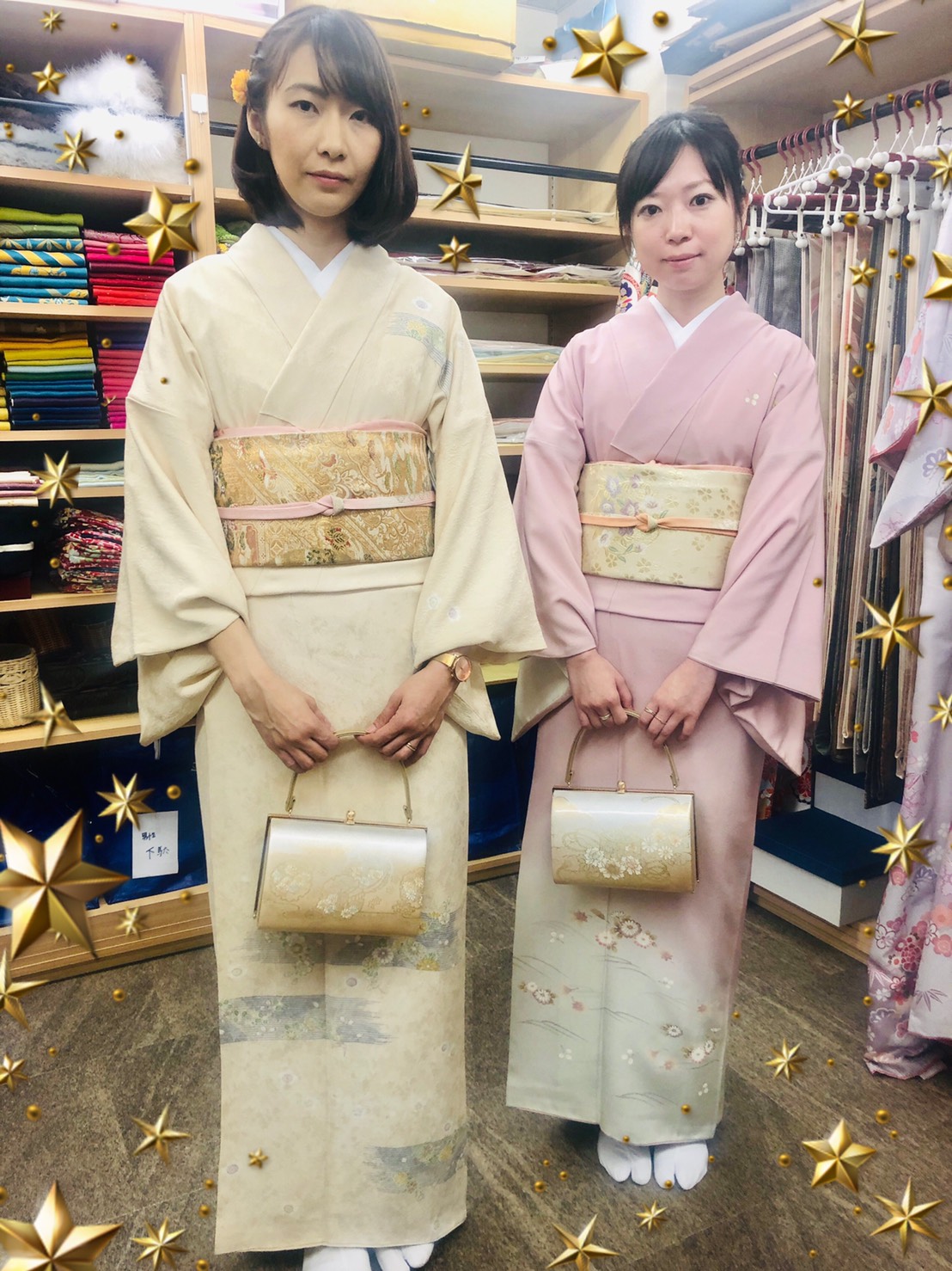 正絹訪問着で結婚式へ♪｜着物レンタルVASARA渋谷店