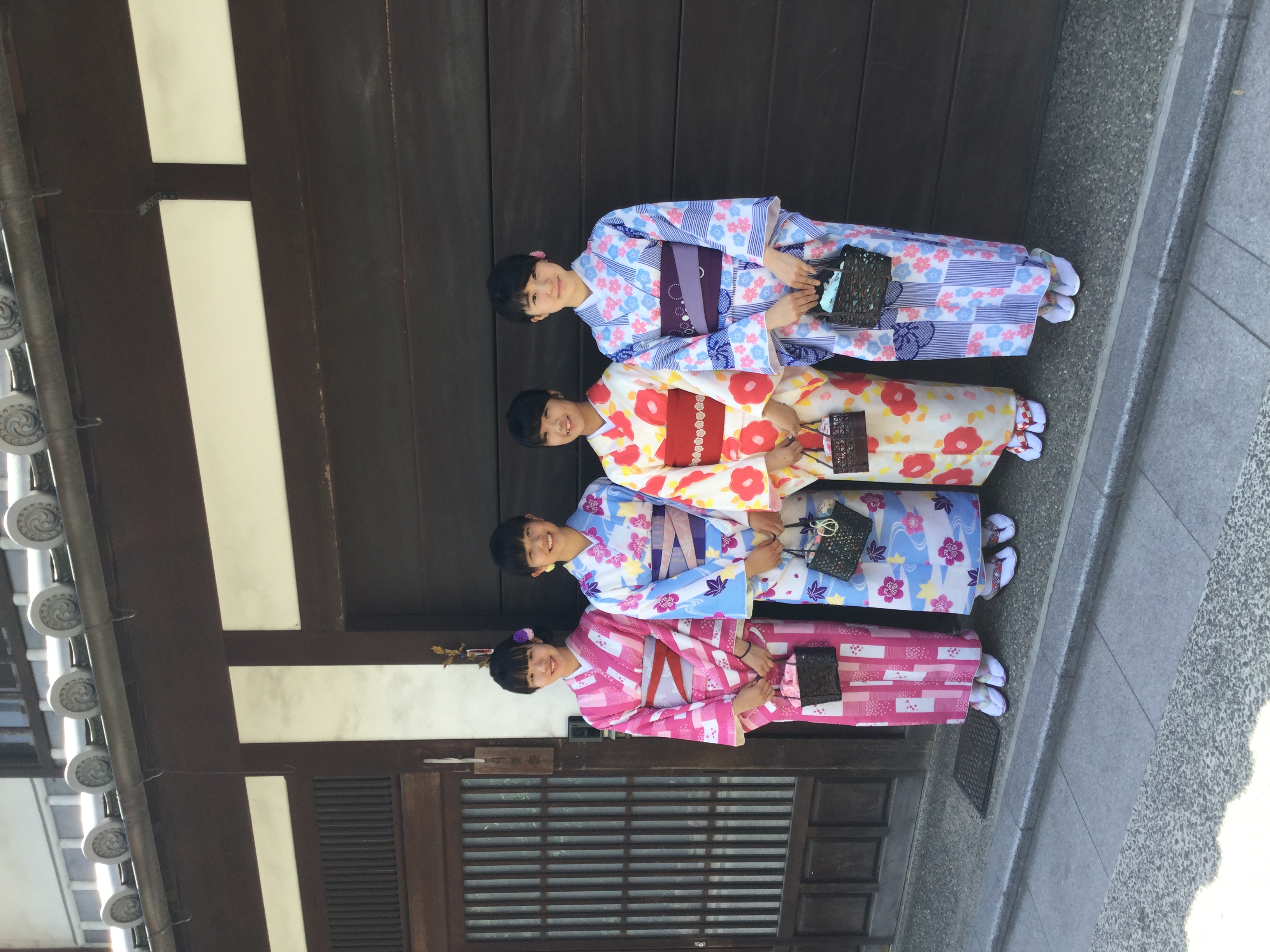 観光日和です