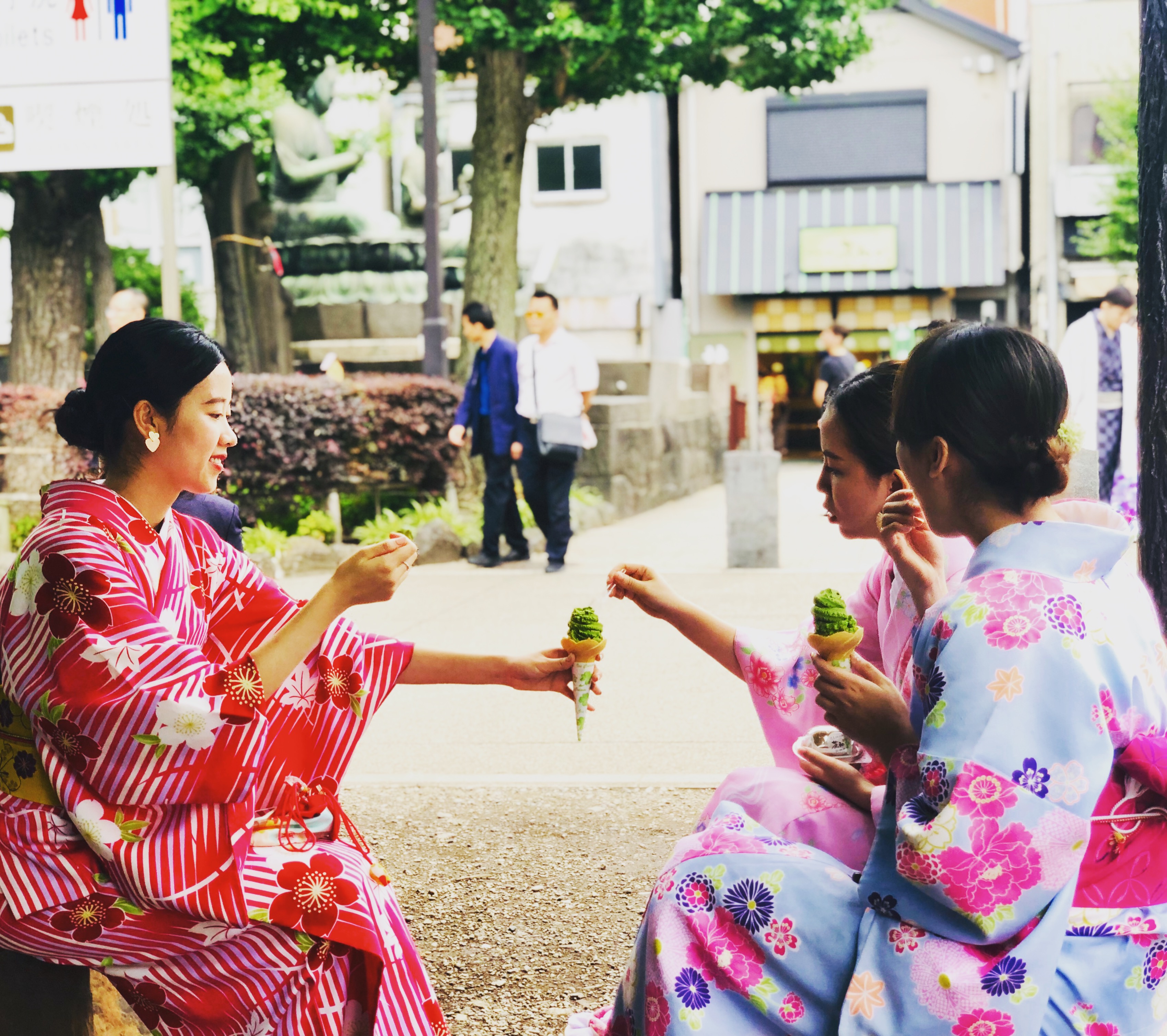 着物と和スウィーツ♪