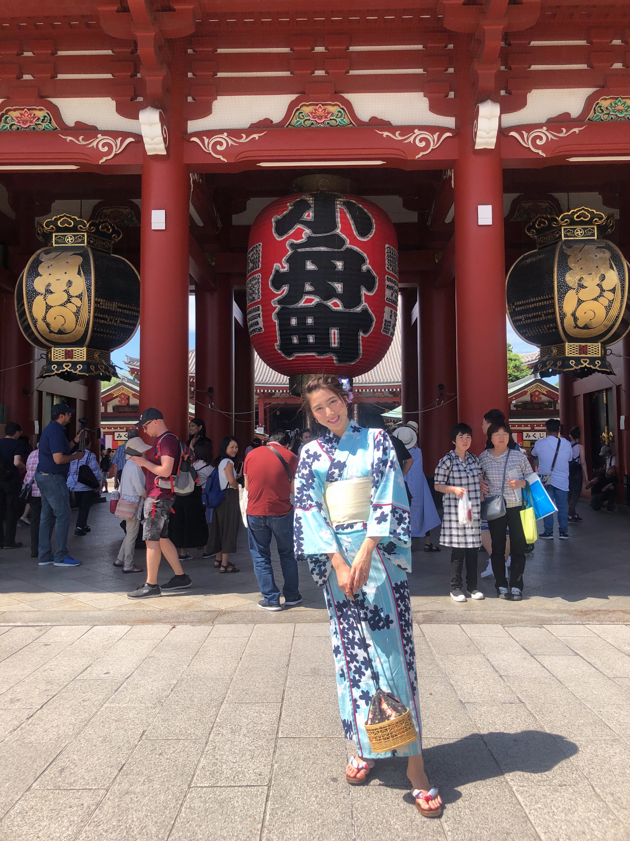 浅草は浴衣が似合います！