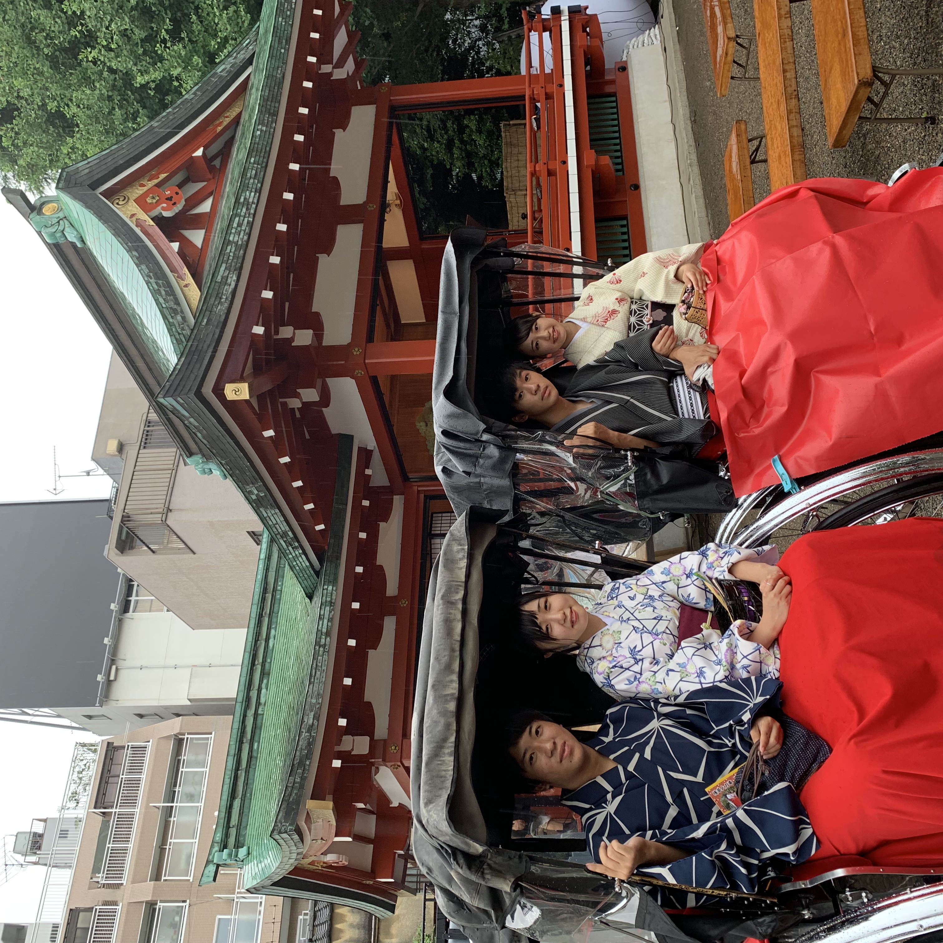 雨でも大丈夫(*´∇｀*)