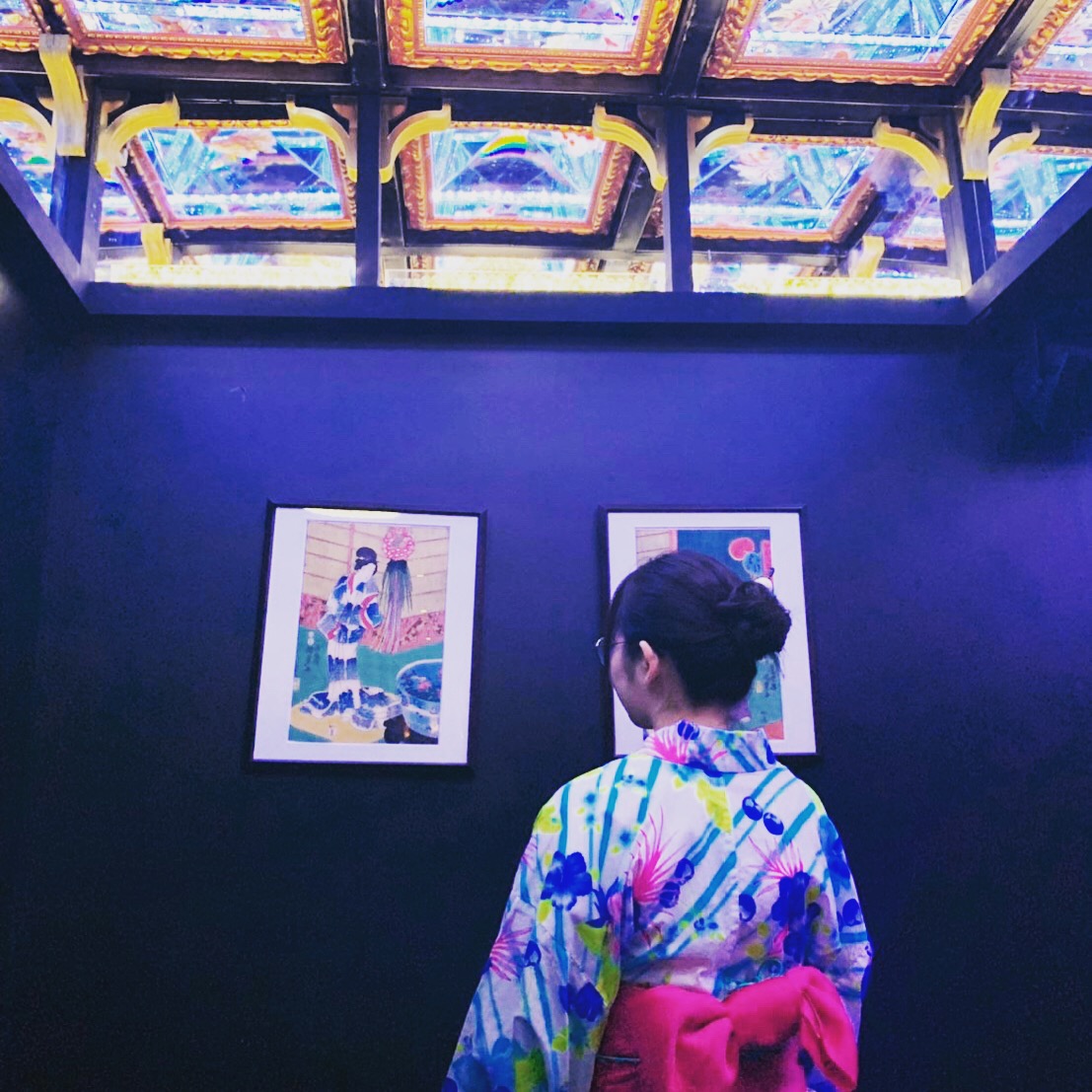 アートアクアリウムにて( ´∀｀)
