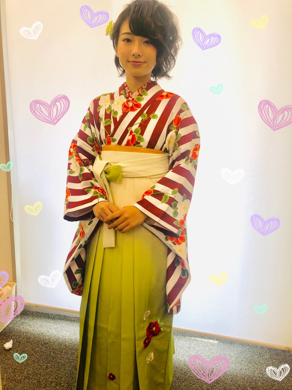 秋の卒業式(*'▽')｜着物レンタルVASARA渋谷店