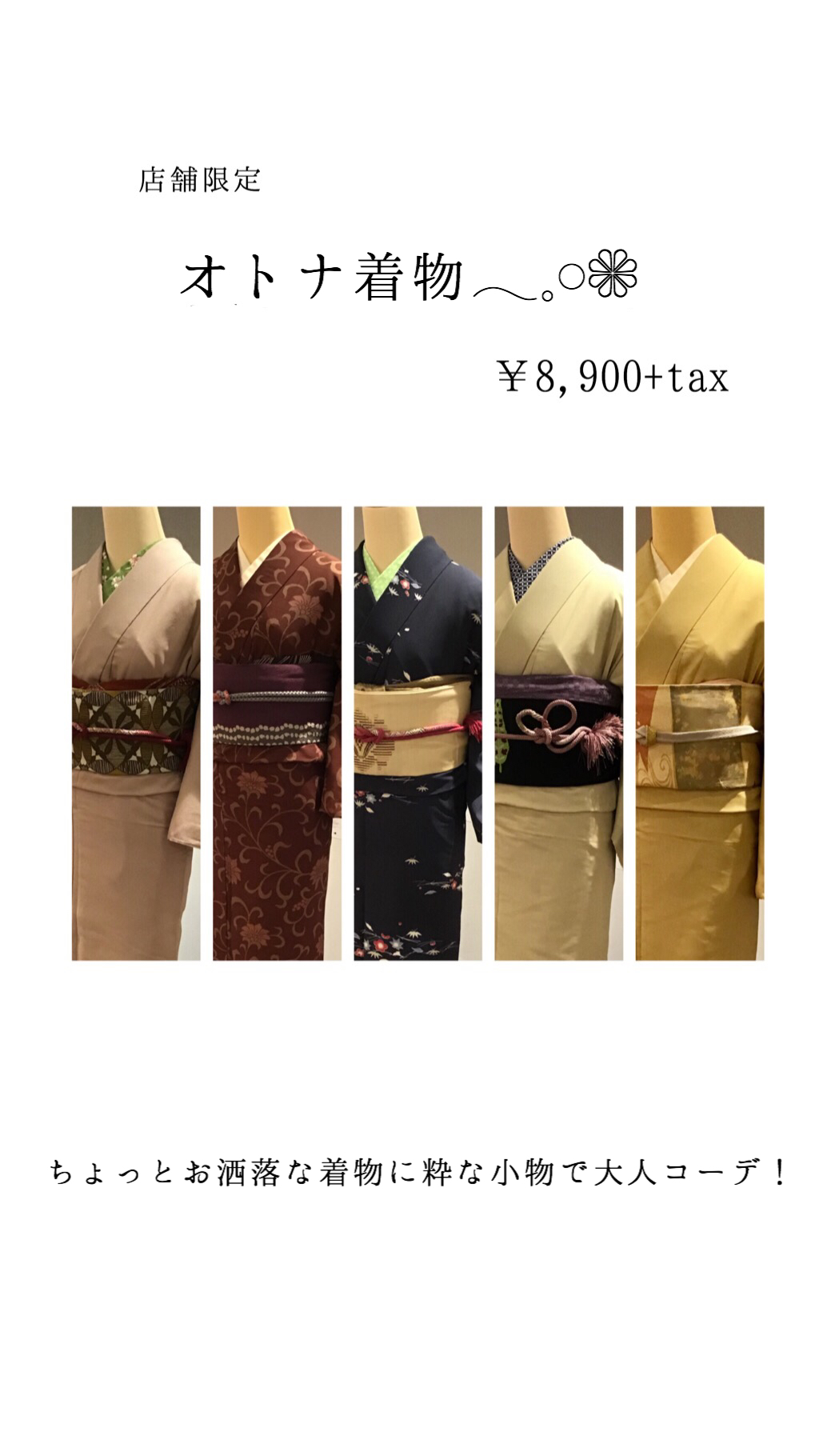 オトナ着物♪