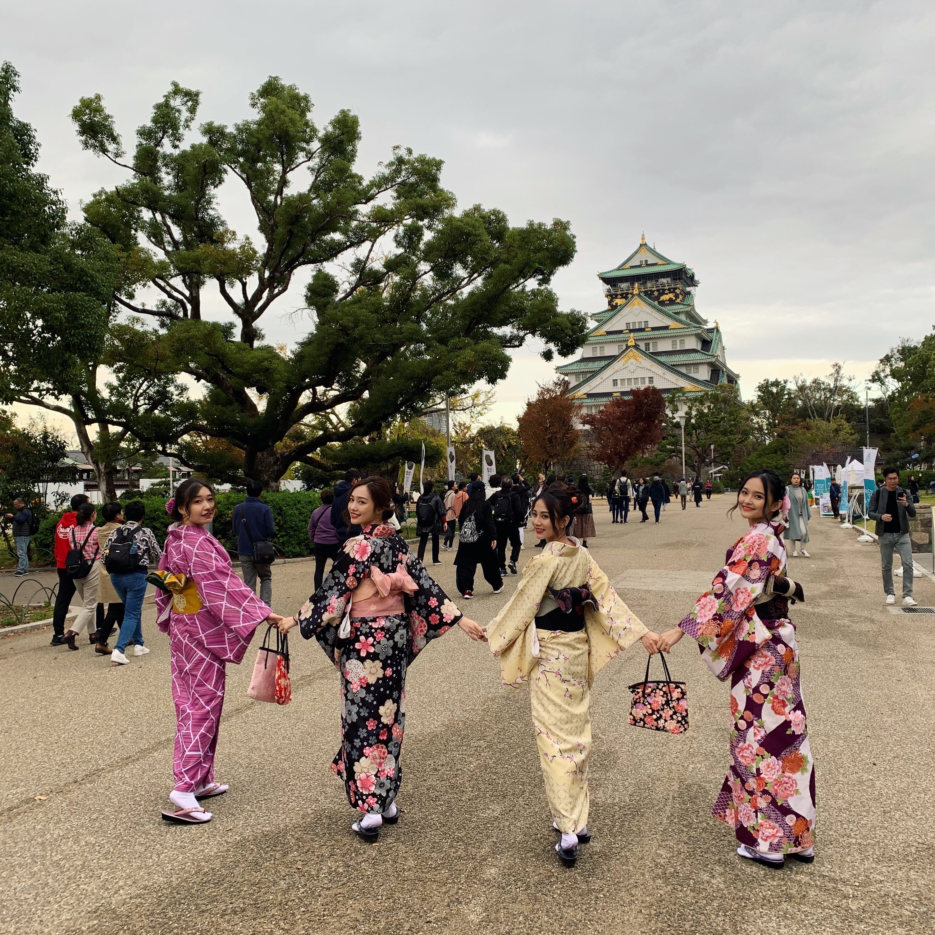 大阪観光に(*^^*)
