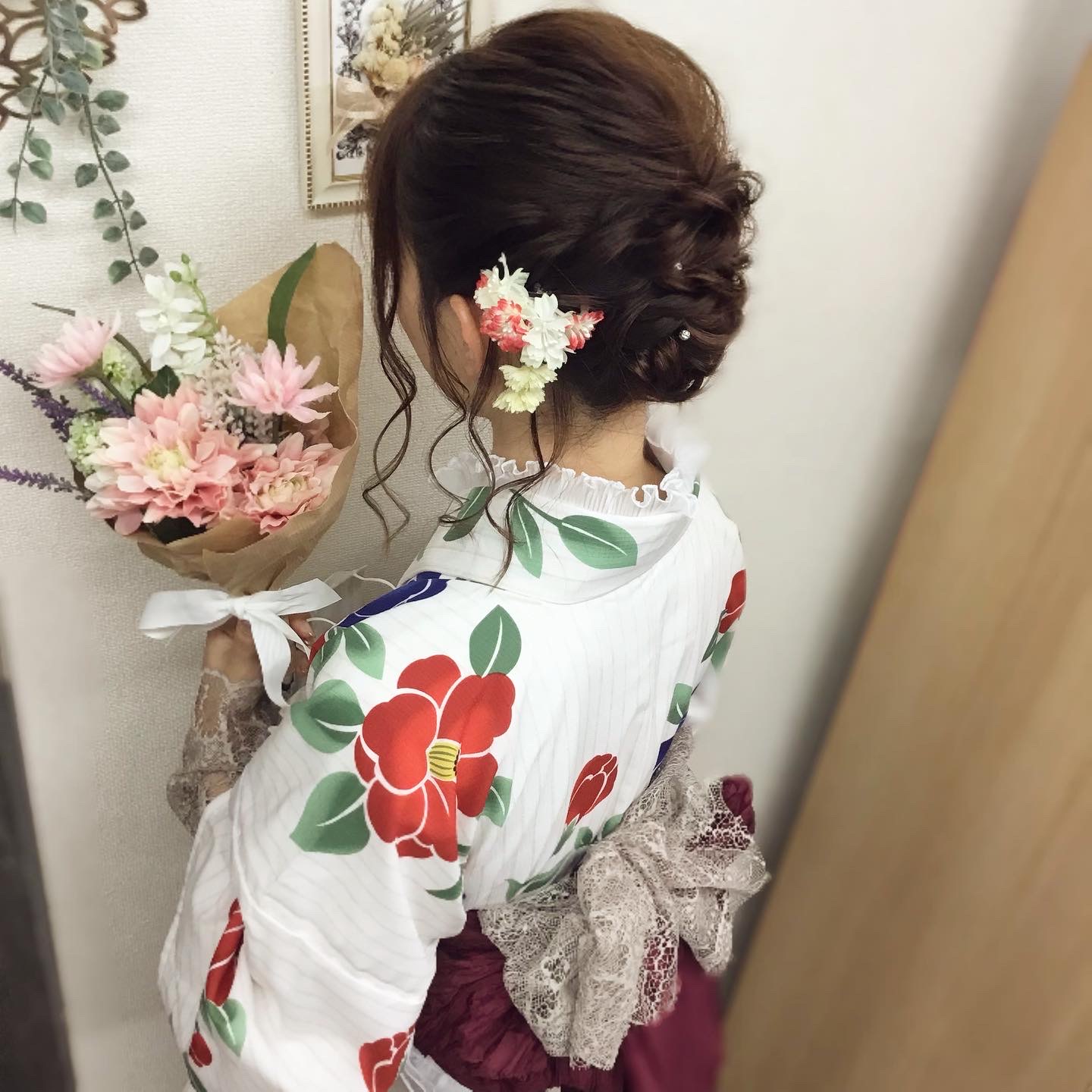 浴衣ヘアアレンジ⭐︎