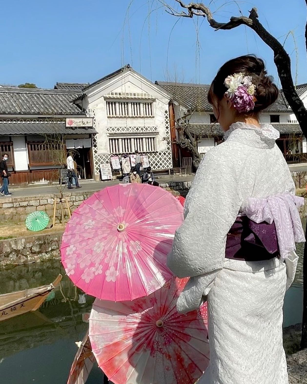 美観地区で食べ歩き♪