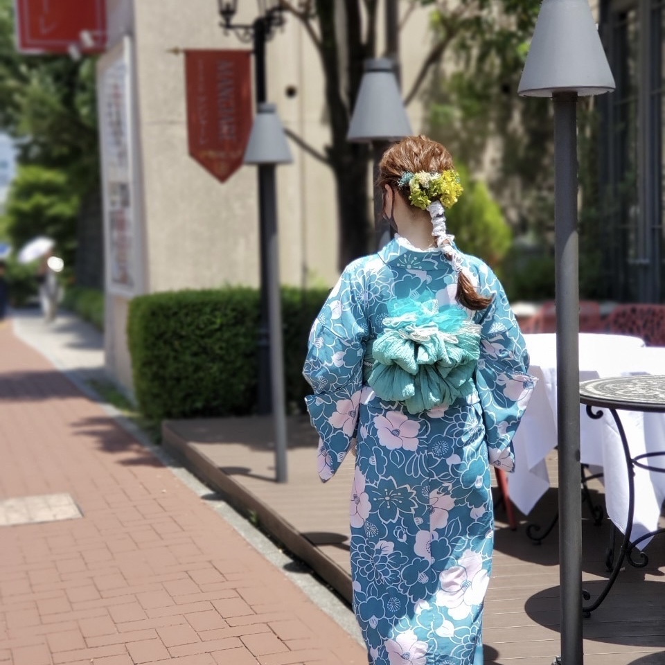 浴衣でお出かけ.☆.｡.:*・°
