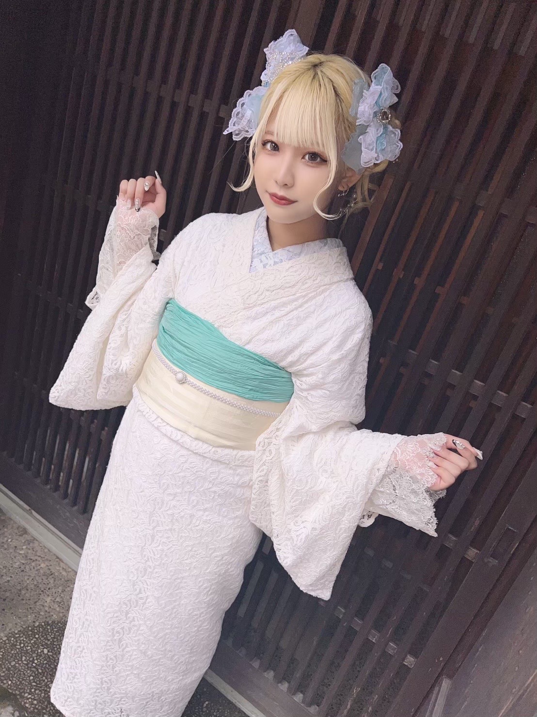 レースの浴衣着てみませんか？