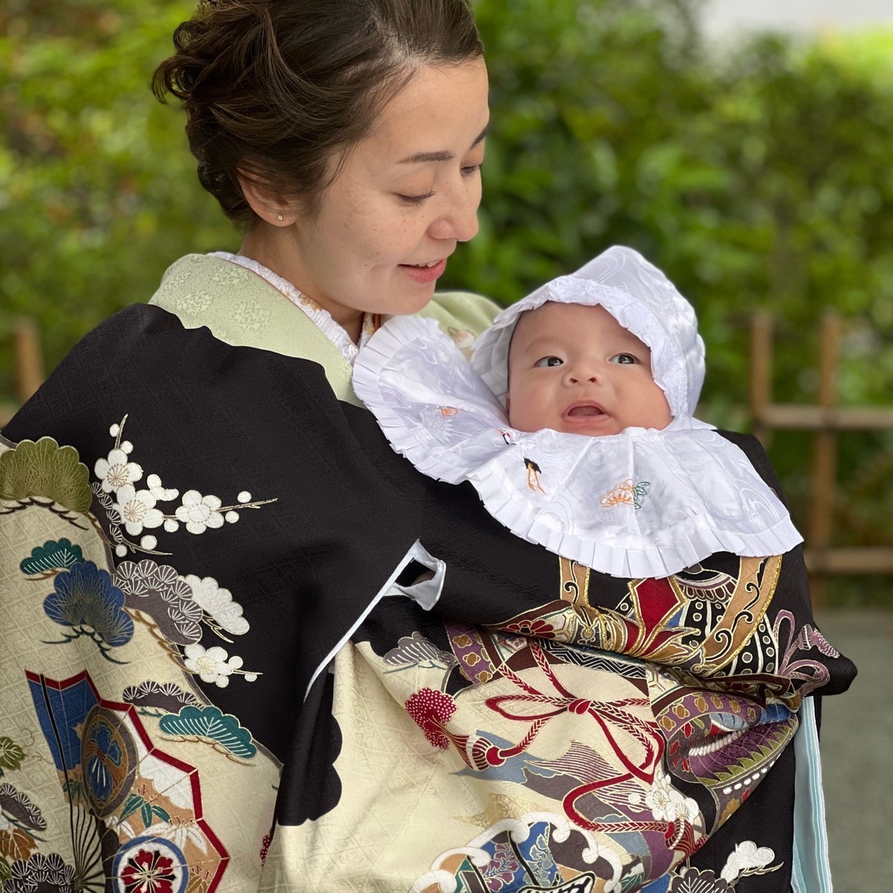 .*･ﾟ　訪問着お宮参りおでかけ.ﾟ･*.