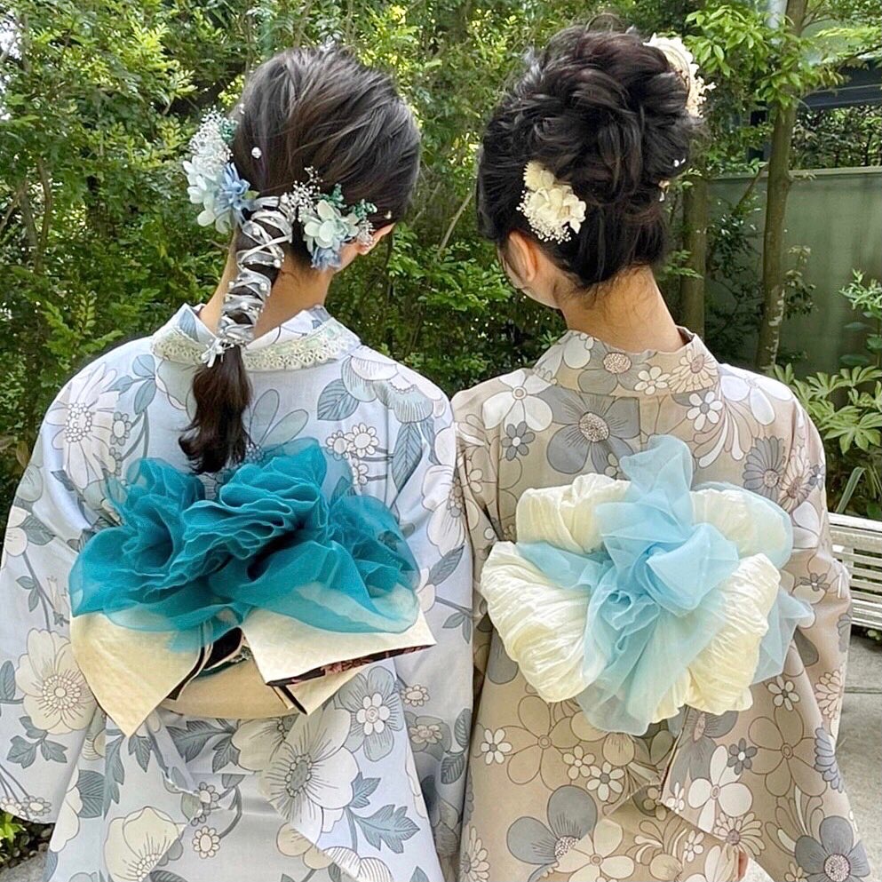 お祭りは浴衣で！