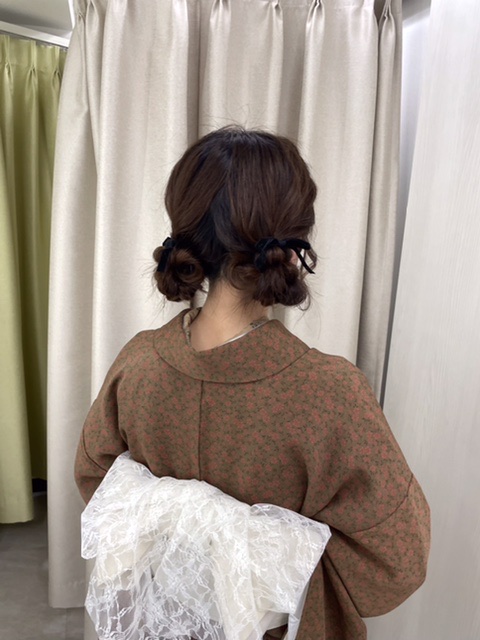 川越着物レンタルVASARA/ツインヘアスタイル☺︎