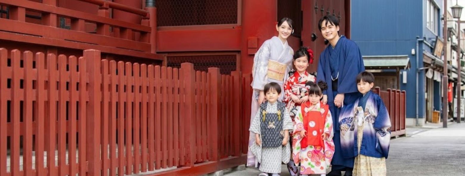 京都、淺草和服租賃VASARA的七五三計劃